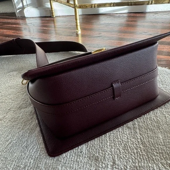 Polene Numéro Sept burgundy bag - Picture 6 of 8